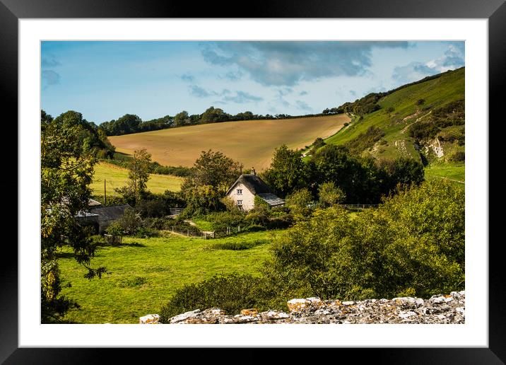 On the way to the castle  Framed Mounted Print by Elzbieta Sosnowski