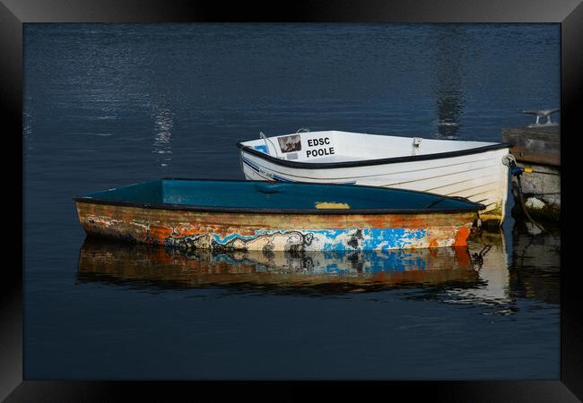 Art boat... Framed Print by Elzbieta Sosnowski