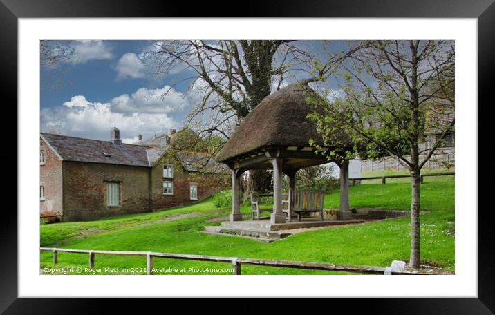 A Historic Meeting Place: Tolpuddle Village Framed Mounted Print by Roger Mechan