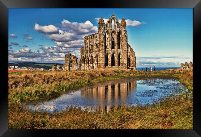 Abbey Ruins, Whitby Framed Print by Joyce Storey