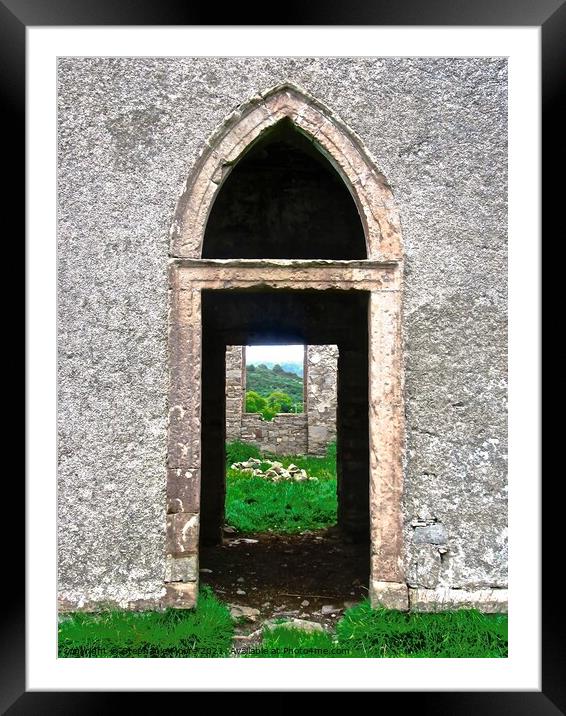 Abandoned Church Framed Mounted Print by Stephanie Moore