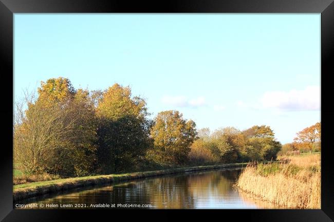 An autumn reflection Framed Print by Pelin Bay