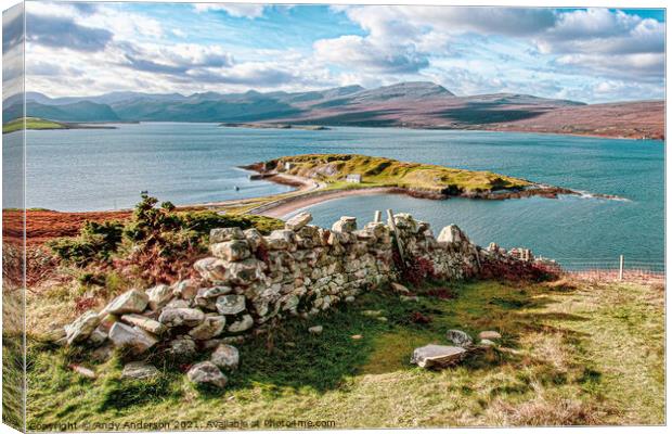 Scotland - NC 500 Canvas Print by Andy Anderson