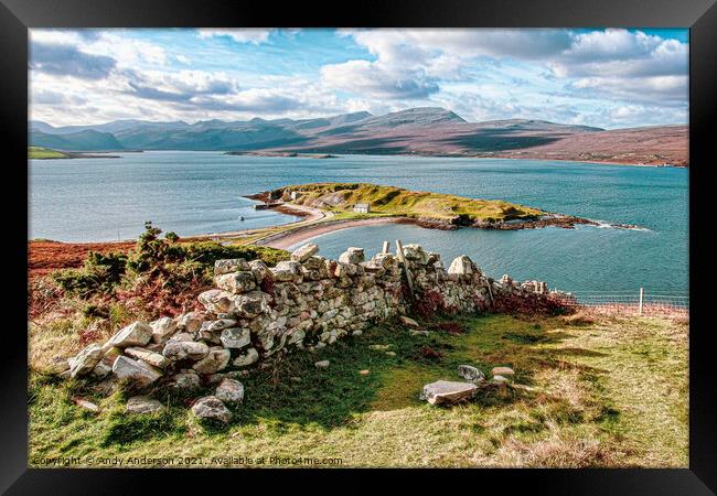 Scotland - NC 500 Framed Print by Andy Anderson