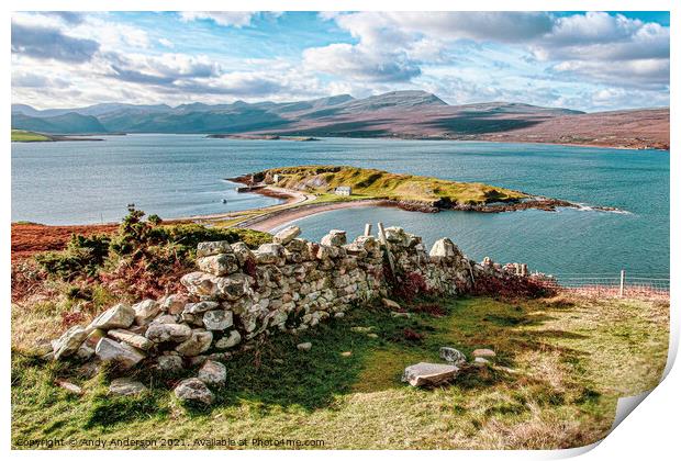 Scotland - NC 500 Print by Andy Anderson