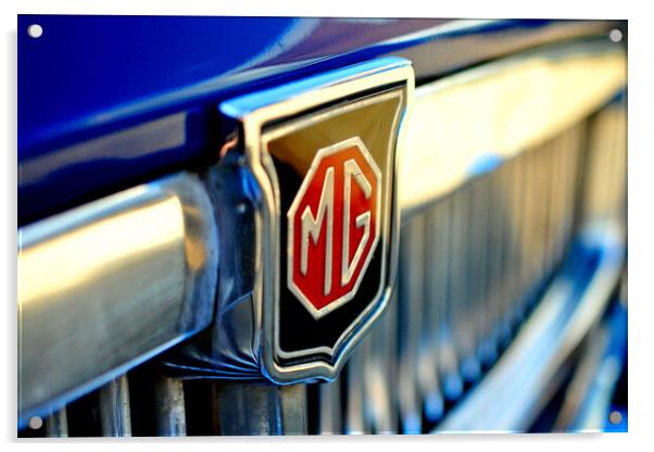 MG Sports Motor Car Acrylic by Andy Evans Photos