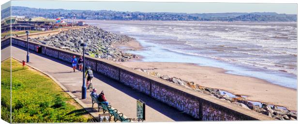 Dawlish Warren And Leisure Complex Canvas Print by Peter F Hunt