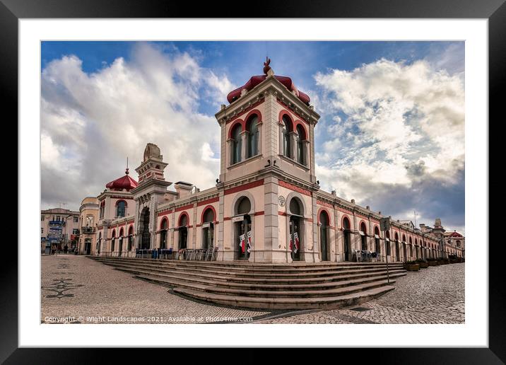 Loule Market Framed Mounted Print by Wight Landscapes