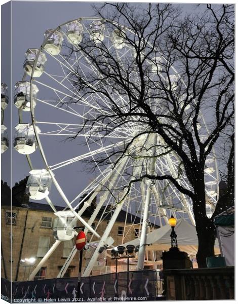 The big Christmas wheel Canvas Print by Pelin Bay