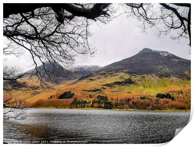 The beauty of Buttermere Print by Pelin Bay