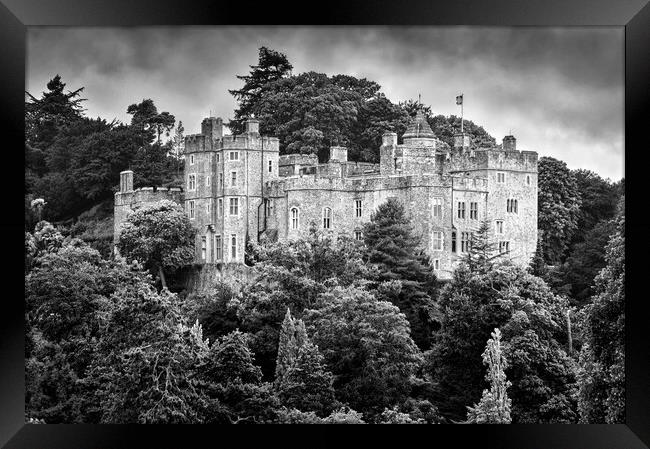 Dunster Castle   Framed Print by Darren Galpin