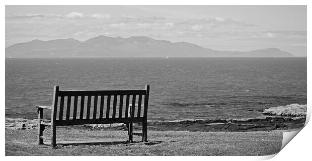 I can see Arran from `ere Print by Allan Durward Photography