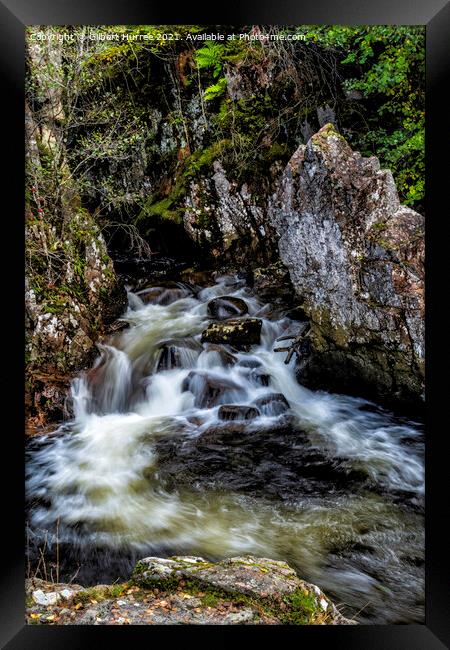 The River Nevis  Framed Print by Gilbert Hurree