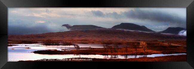 Marshes Framed Print by Andrew Bishop