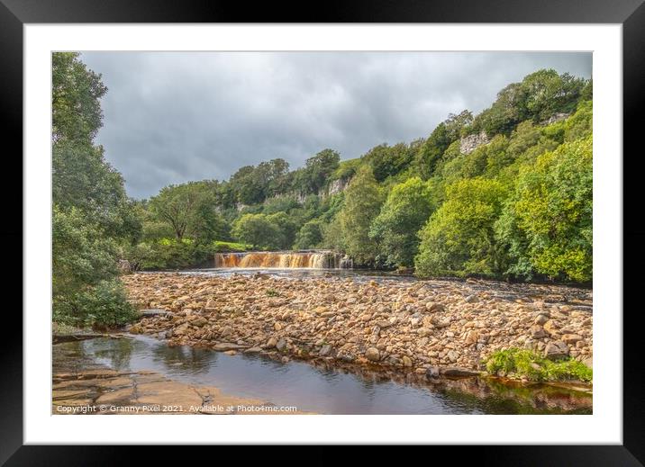 The Gushing Beauty of Wain Wath Force Framed Mounted Print by Margaret Ryan