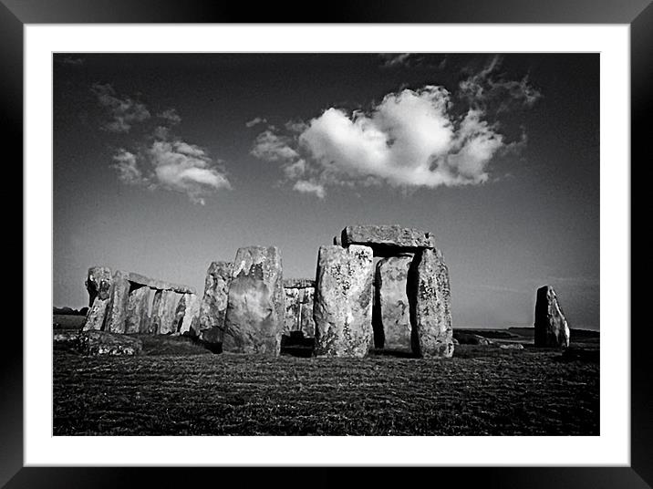 Stonehenge. Framed Mounted Print by Kleve 