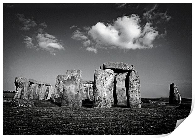 Stonehenge. Print by Kleve 
