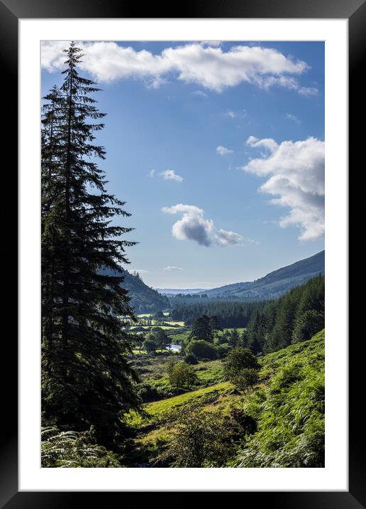 Glenmalure Wicklow Ireland Framed Mounted Print by Phil Crean