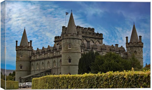 Inverary Castle (2) Canvas Print by Geoff Storey