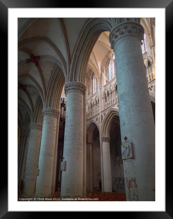 Sees Cathedral Framed Mounted Print by Chris Rose