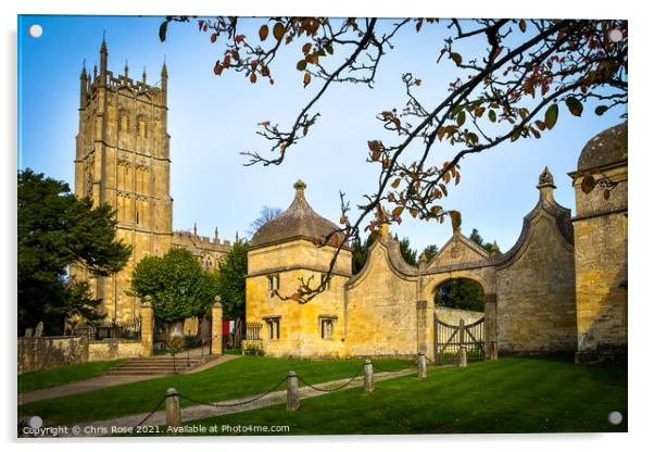 Chipping Campden Acrylic by Chris Rose