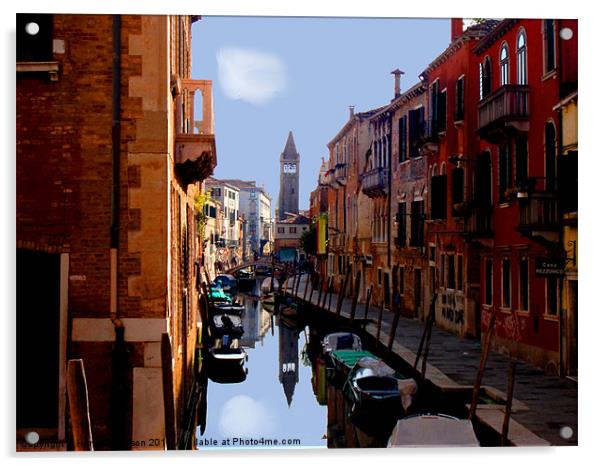 Venice Acrylic by Henry Anderson