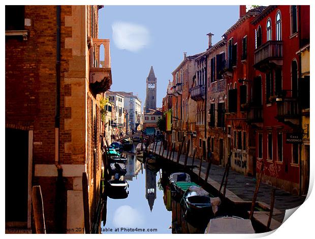 Venice Print by Henry Anderson
