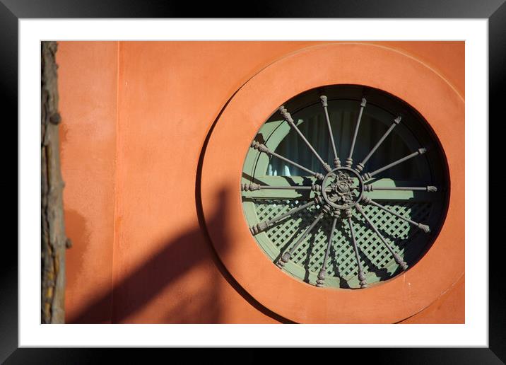 Abstract photographies in the streets of Seville Framed Mounted Print by Jose Manuel Espigares Garc