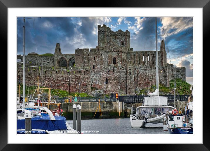 Fortress by the Marina Framed Mounted Print by Roger Mechan