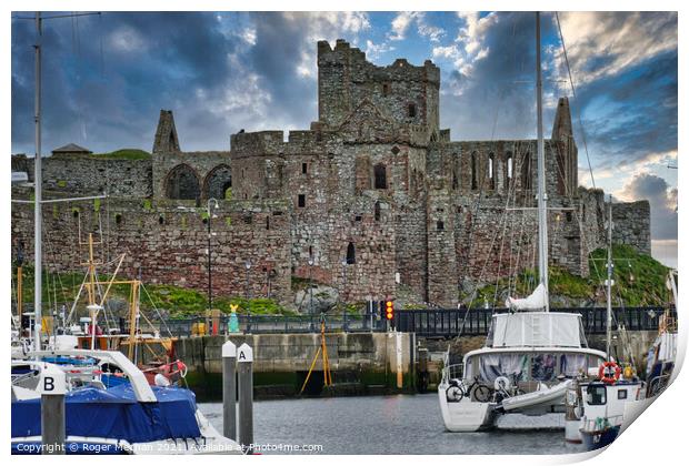 Fortress by the Marina Print by Roger Mechan