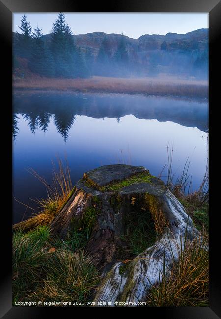 Harrop Tarn Framed Print by Nigel Wilkins