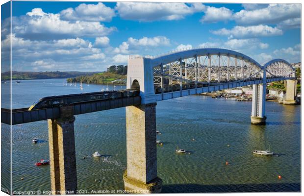 The Glorious Crossing Canvas Print by Roger Mechan