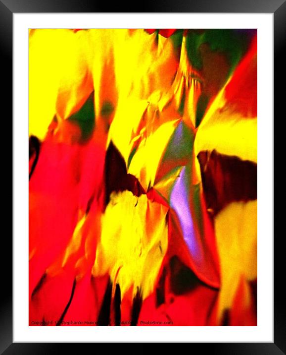 Abstract 257 Framed Mounted Print by Stephanie Moore