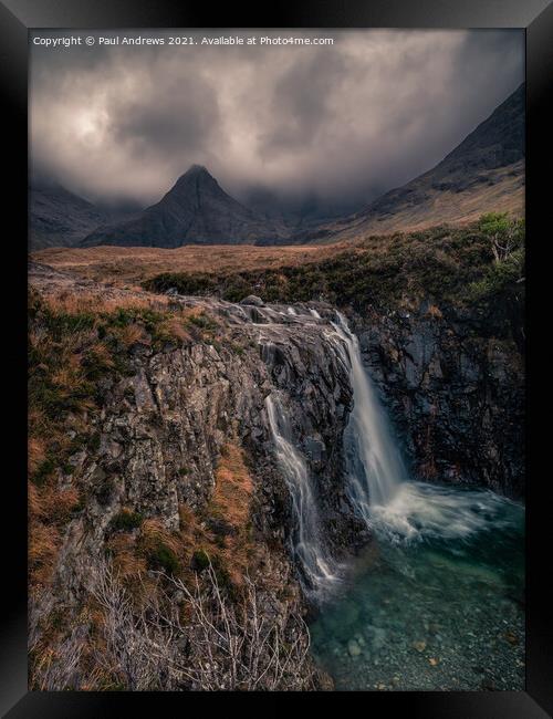 The Fairy Pools Framed Print by Paul Andrews