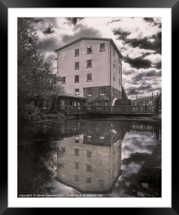 Crabble corn Mill Framed Mounted Print by James Eastwell