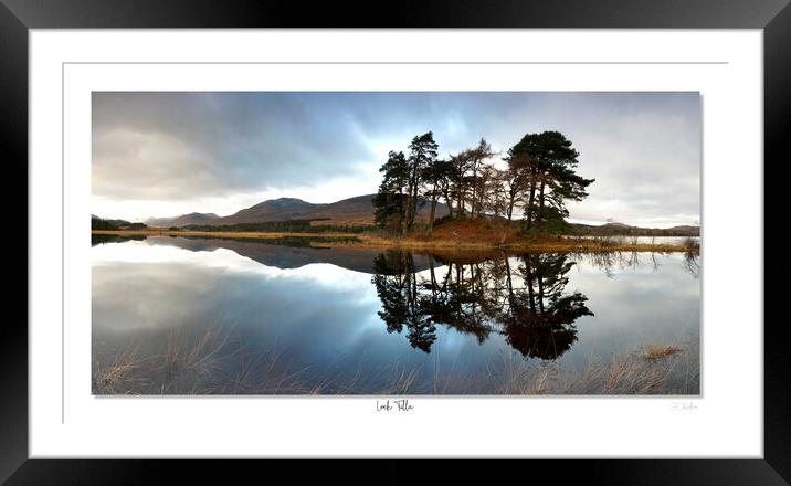 Loch Tulla Framed Mounted Print by JC studios LRPS ARPS