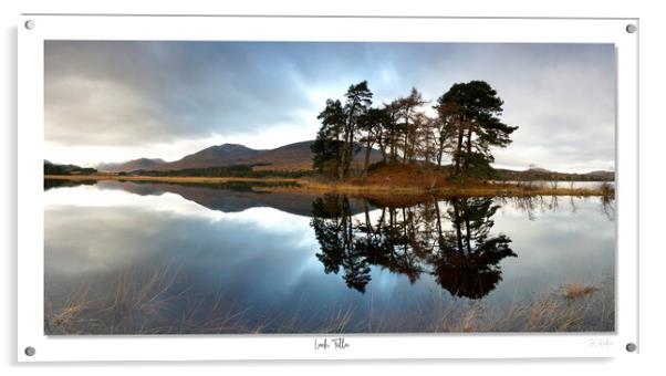 Loch Tulla Acrylic by JC studios LRPS ARPS