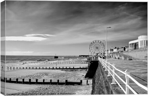 Bridlington Promenade Canvas Print by Alison Chambers