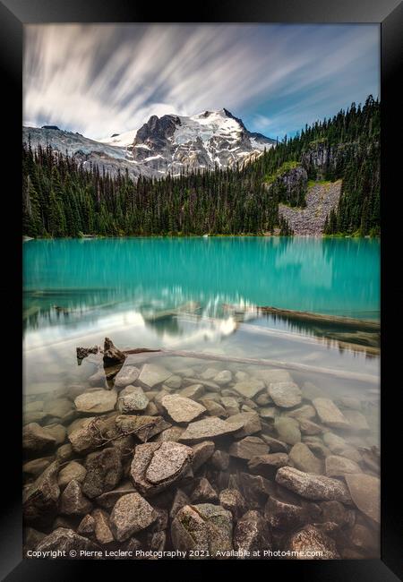 Joffre Lakes Dream Framed Print by Pierre Leclerc Photography