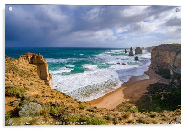 The Twelve Apostles on Great Ocean Road, Victoria, Australia Acrylic by Chun Ju Wu