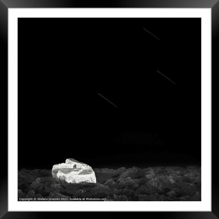 Lunar V (2011) Framed Mounted Print by Stefano Orazzini