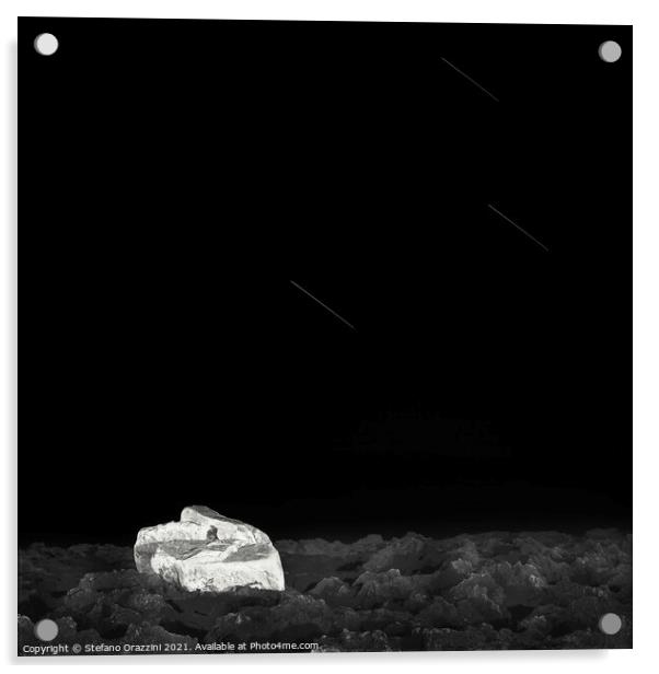 Lunar V (2011) Acrylic by Stefano Orazzini