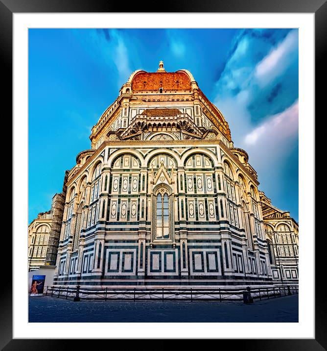 Il Duomo, Florence Framed Mounted Print by Joyce Storey