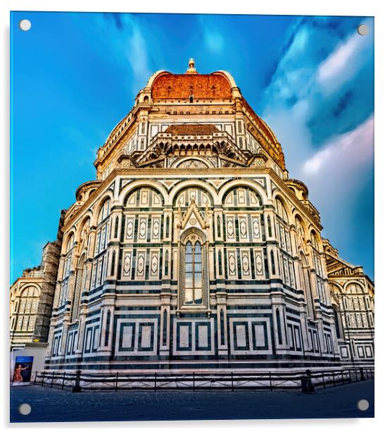 Il Duomo, Florence Acrylic by Joyce Storey