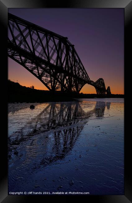 Forth Rail bridge, Fife Scotland. Framed Print by Scotland's Scenery