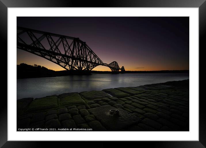 Forth rail bridge Framed Mounted Print by Scotland's Scenery