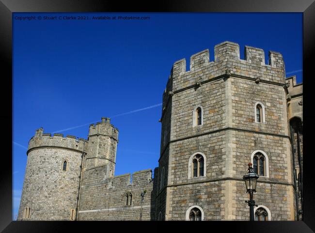 Windsor Castle Framed Print by Stuart C Clarke