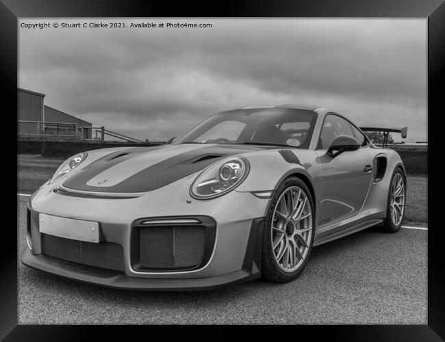 Porsche 911 GT2RS Framed Print by Stuart C Clarke