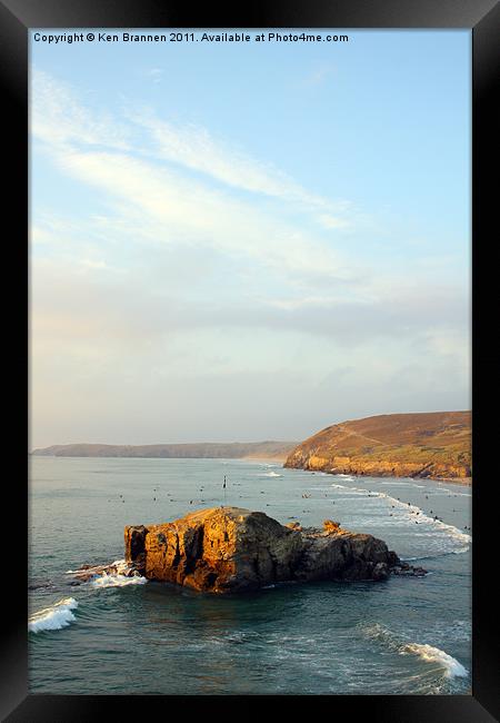 Perranporth 2 Framed Print by Oxon Images
