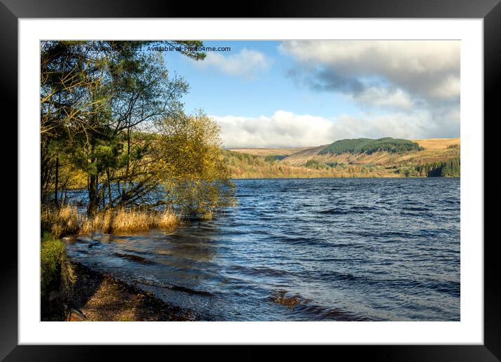 Pontsticill Reservoir Central Brecon Beacons Framed Mounted Print by Nick Jenkins